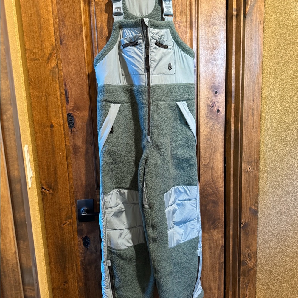 FP Movement by Free People blue snow bibs